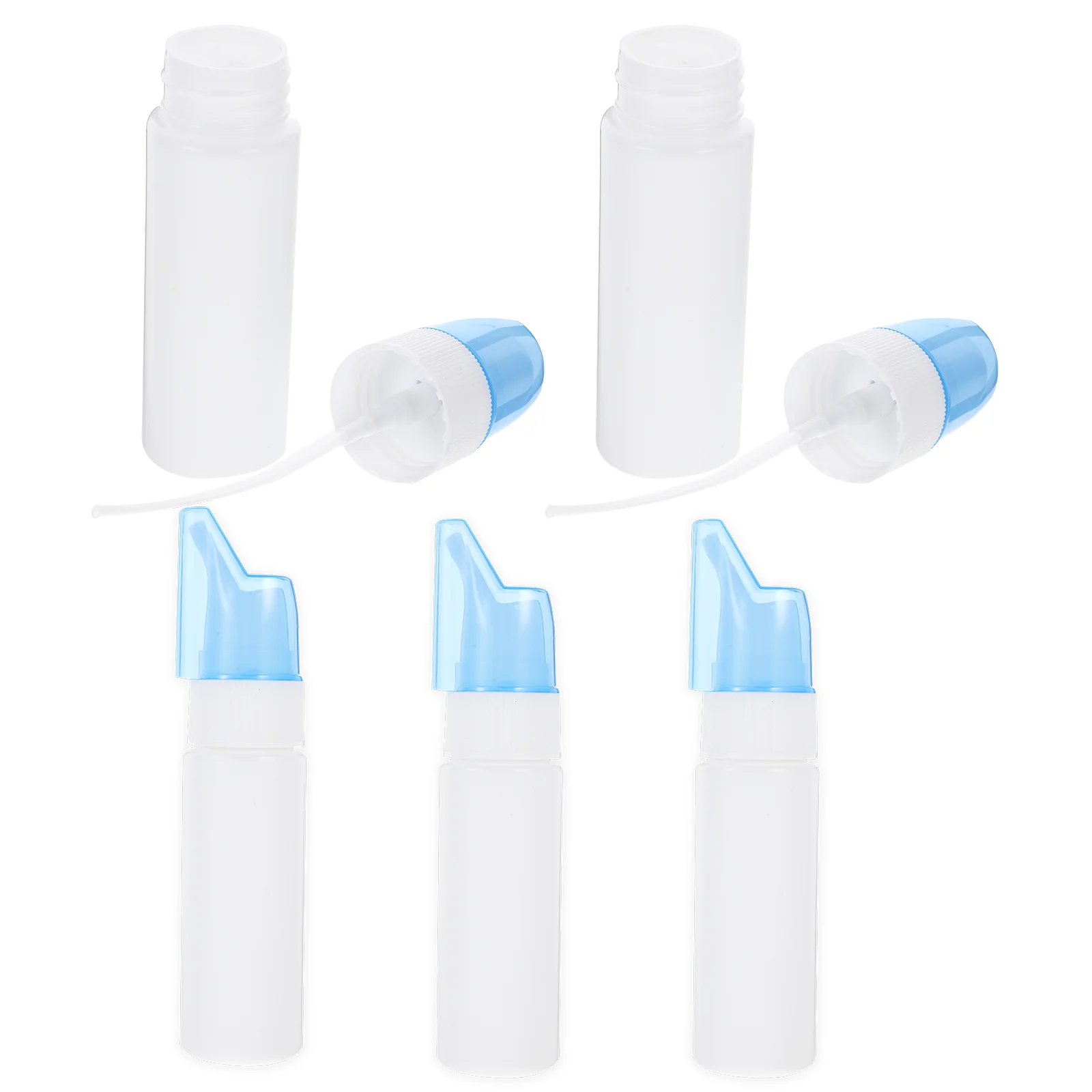 

5pcs 70ml Plastic Portable Nasal Spray Bottles Refillable Fine Mist Empty Rhinitis Sprayer