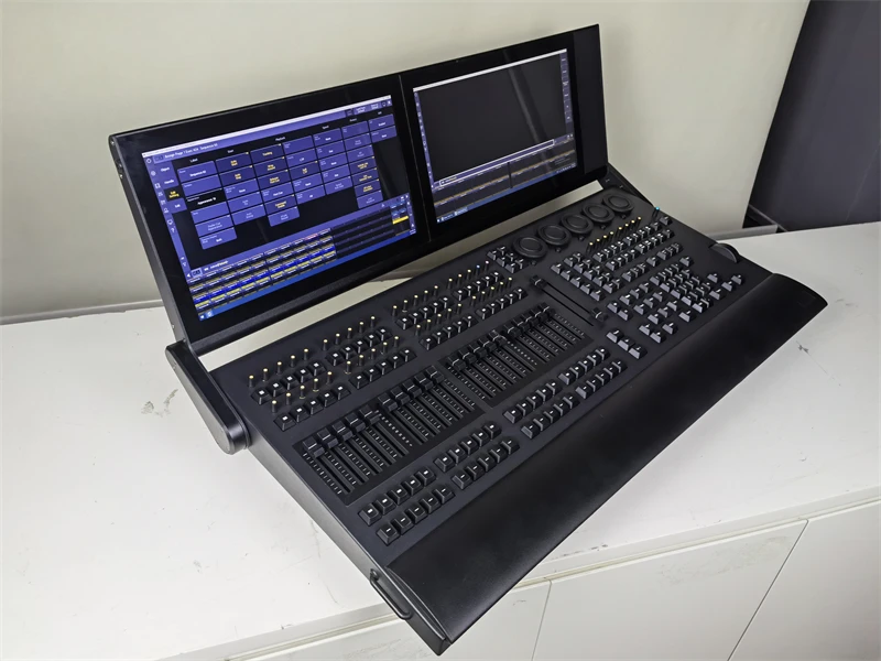 1 piece with flightcase Dual -screen MA3 onPC compact XT dmx console led stage l