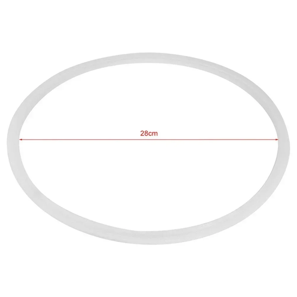 Pressure Cooker Sealing Ring Silicone Aluminum Alloy Pressure Cooker Seal Rings Rubber Clear Replacement Gasket Accessories sealing gasket rubber grommet rubber grommet kit
