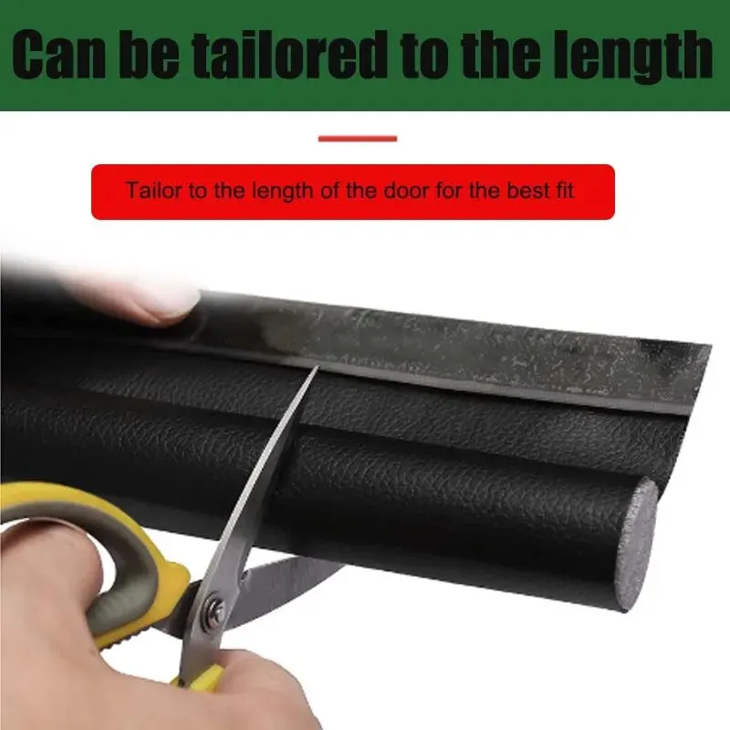 Sealing Strip Tape Sealing Strip Door Seam Door Bottom Sealing Strip Sound Insulation Wind Foam Tape Bedroom Gap Waterproof Handwork