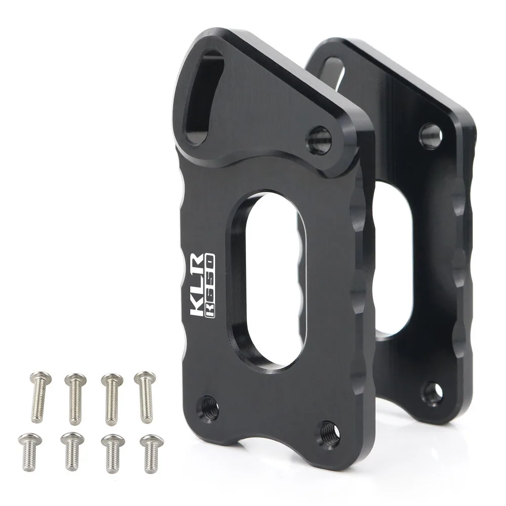

Motorcycle Accessories Fit For KAWASAKI KLR 650 KLR650 2022-2023 Windshield Riser Adapter Adjustable Windscreen Mount Bracket