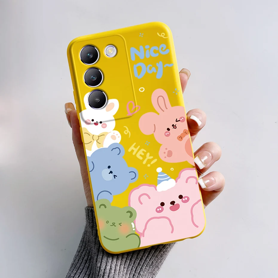 Stylish Painted Soft Silicone Phone Case Cover - Enhanced Protection Bumper