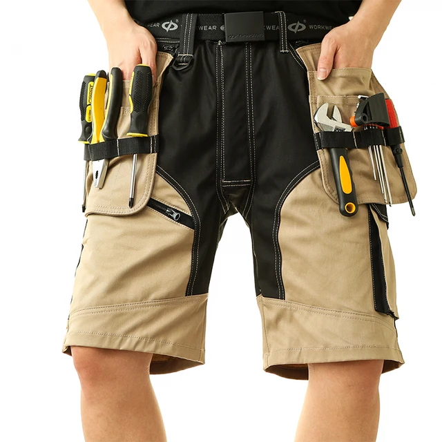 Men's Multi-Pocket Construction Shorts