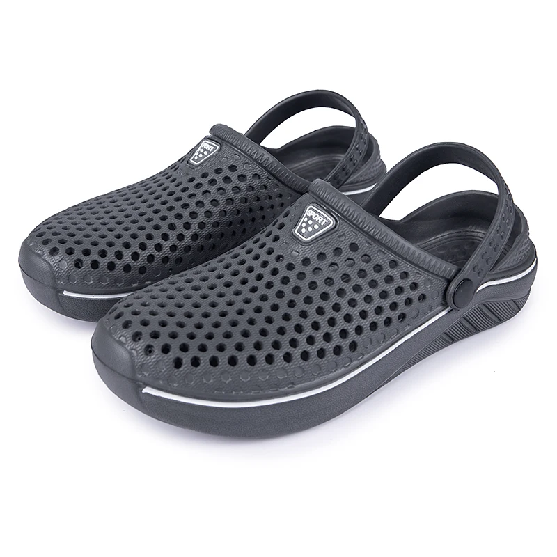 Bequeme Herren-Poolsandalen, Sommer-Outdoor-Strandschuhe, Herren-Slipper, Garten-Clogs, lässige Wasser- und Duschpantoffeln, Herren-Schuhe – Detail 2