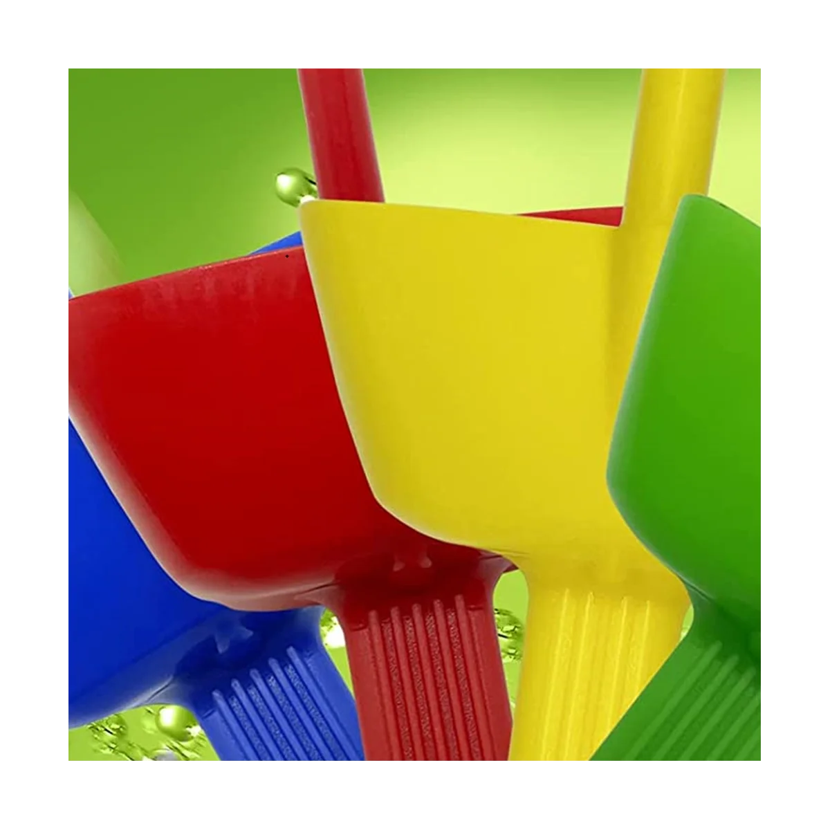 Drip Free Popsicle Holder,Set of 4 Reusable Popcical Holder,Mess Free Freeze Treats Holder with Straw