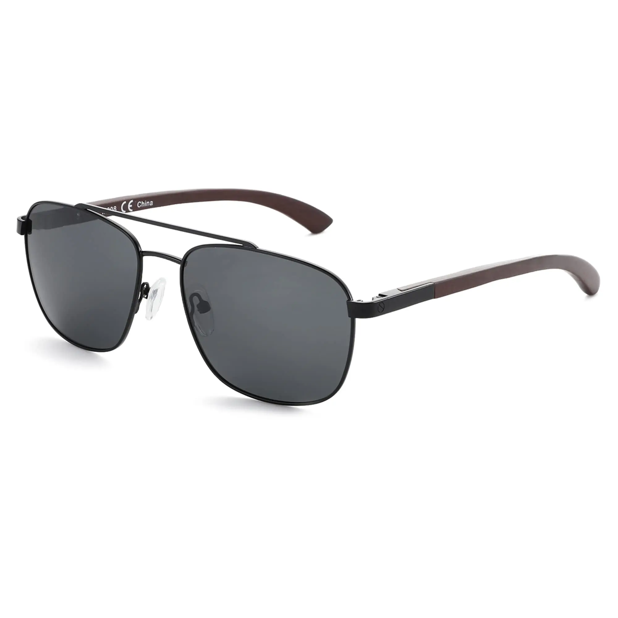 ZENOTTIC 2026 Holz Polarisierte Sonnenbrille für Herren 100% UV-Schutz Angeln Fahren Golf Sonnenschutz-Brille – Detail 7