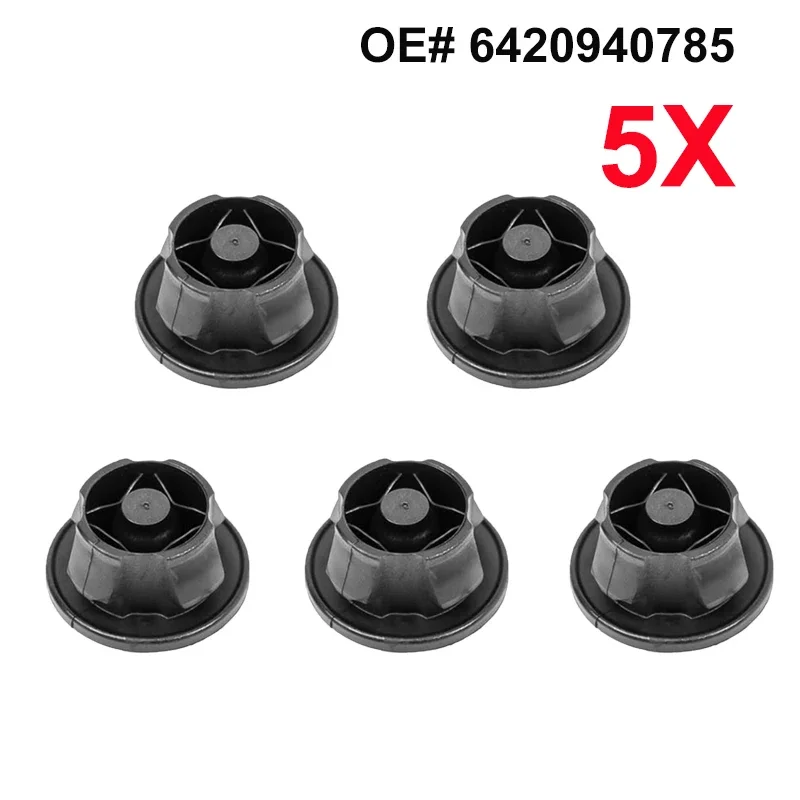 Car Engine Cover Trim Rubber Mounting Grommet Bung Absorber Accessories for Mercedes Benz 5x engine cover cushion
