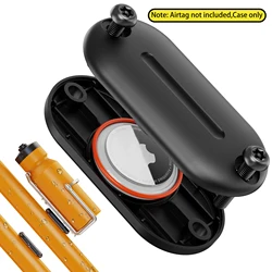 Waterproof Anti - Theft Bicycle GPS Tracker Case for Discreet Bottle Cage Installation (Black)
