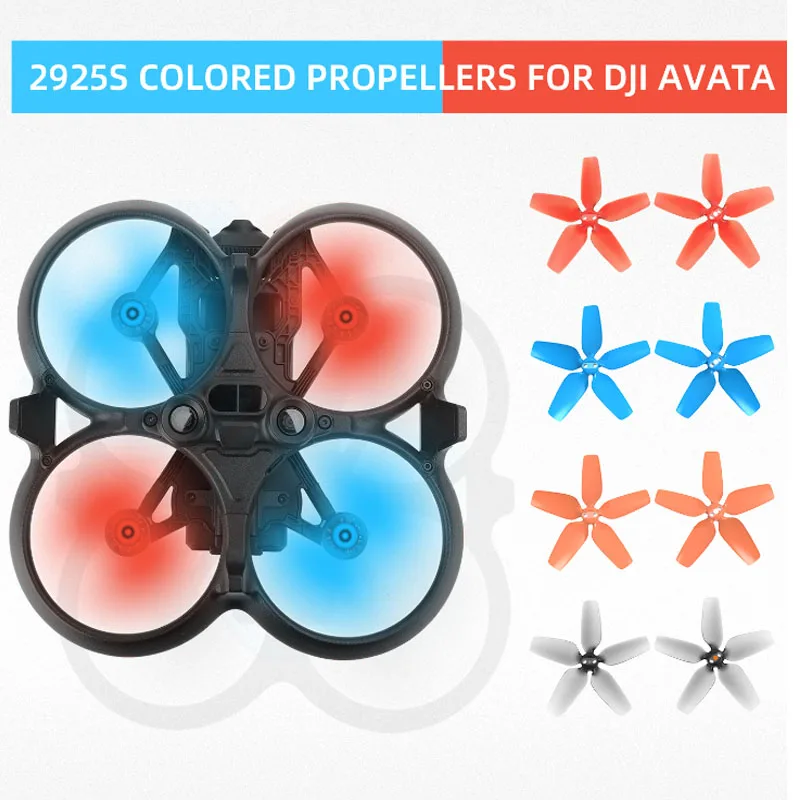 4pcs Propellers 2925S Blade Propeller Replacement Spare Parts For DJI Avata Drone Accessories with propeller replacement parts drone propeller blades drone propeller drone propellers