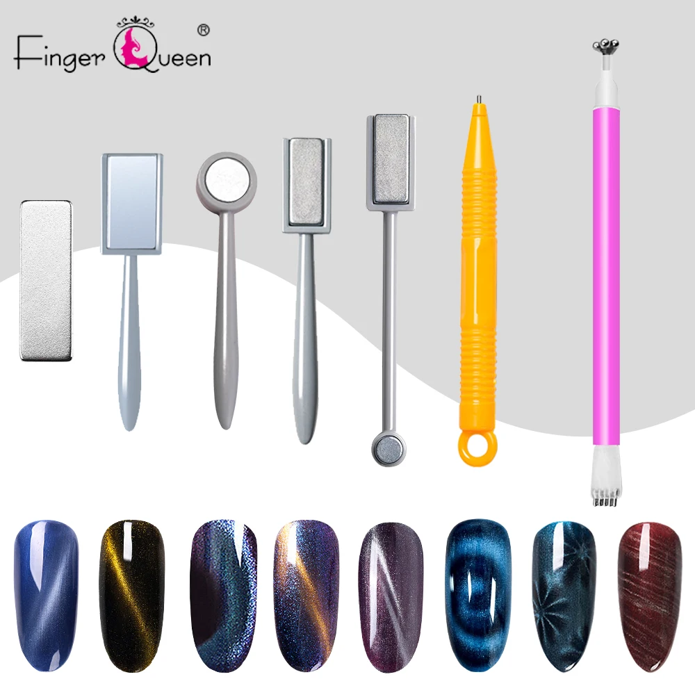 Cat Eye Nail Tool Magnet Stick 3D Line Effect for Cat Eye Gel Polishing