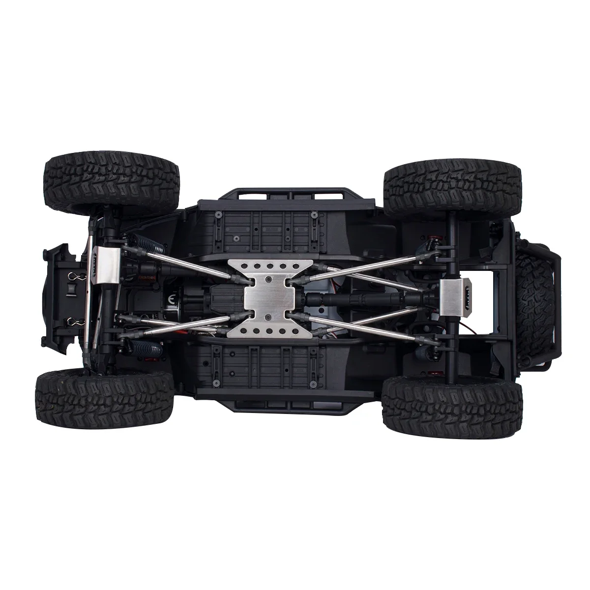 Aluminum Gearbox Covers & Shock Tower Upgrades For Arrma 1/10 Big Rock, Granite, Senton 3S & 1/8 Typhon (Red)