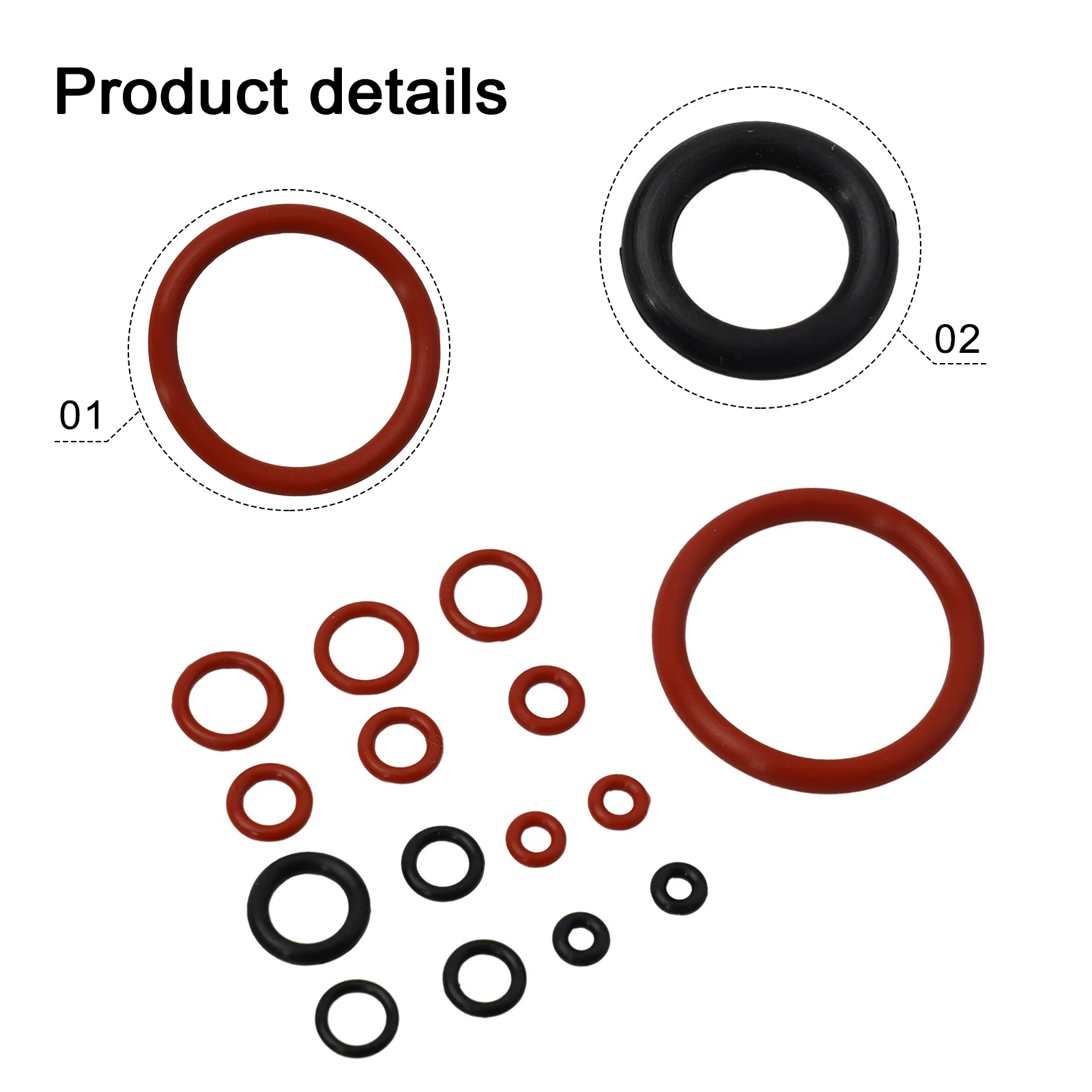 

O-rings Gasket Set For Saeco Food Grade Silicone O-Ring Brewing Group Spout Connector Coffee Machine Accessories Gadgets