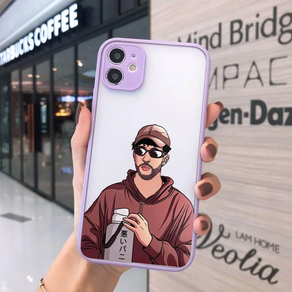 Yo Perreo Sola Bad Bunny & Maluma Transparent Matte Phone Case