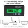 Green DC 12V 24V 36V 48V 60V 72V Lead Acid Battery Capacity Indicator LCD Percentage Display Lithium Battery Monitor Tester 1