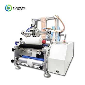Etichettatrice per bevande, alimenti, cosmetici, bottiglie di vino - carta etichettatrice autoadesiva semiautomatica/motor ad alta precisione per legno