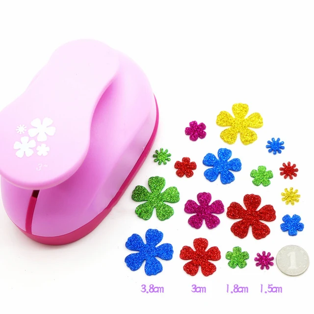 Set 20 Perforatrici Decorative Per Carta - Forme Fiori, Cuori, Stelle Per Scrapbooking - Foto 2