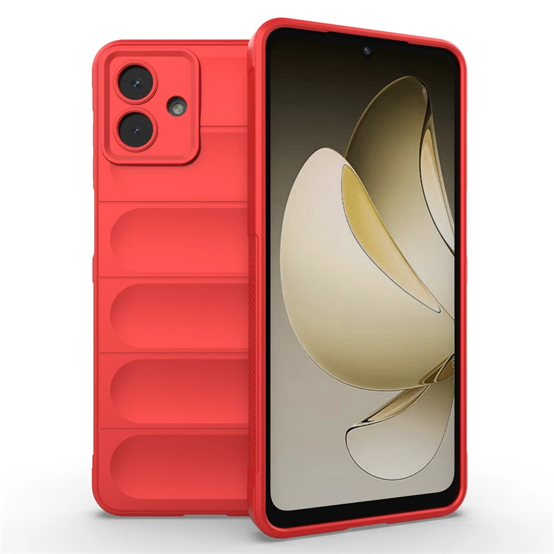 Durable Anti-Knock Soft TPU Silicone Full Back Cover in Black