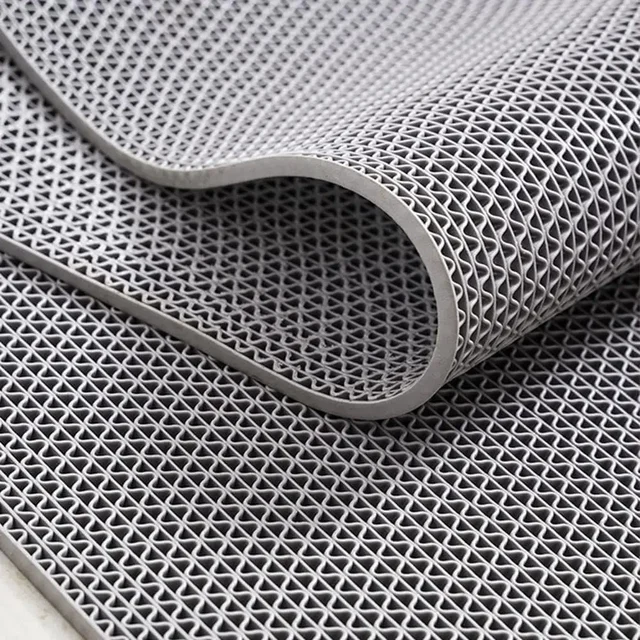 Tapis de sol de Drainage creux antidérapant, pour salle de bain, zone humide, porte de douche, multifonctionnel, cuisine, tapis en plastique étanche 1