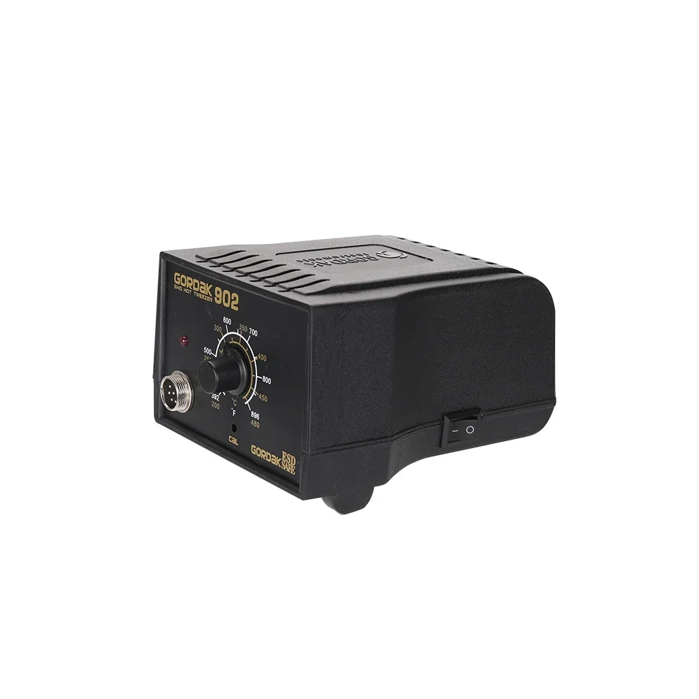 Soldering Repair Rework Station Electric Constant Temperature Double Iron Tongs Foot IC Chips Dual Soldering Pen GORDAK 902 2