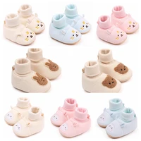 Baby Cute Sock Shoes Soft Animal Anti-slip for Spring and Autumn Long Sock Warm and Soft for 0-18 Months Toddler Indoor Prewalk 1