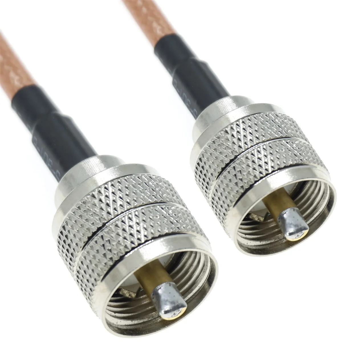 

RG400 UHF Male To UHF Male PL-259 Plug Double Shield Jumper Coax Cable