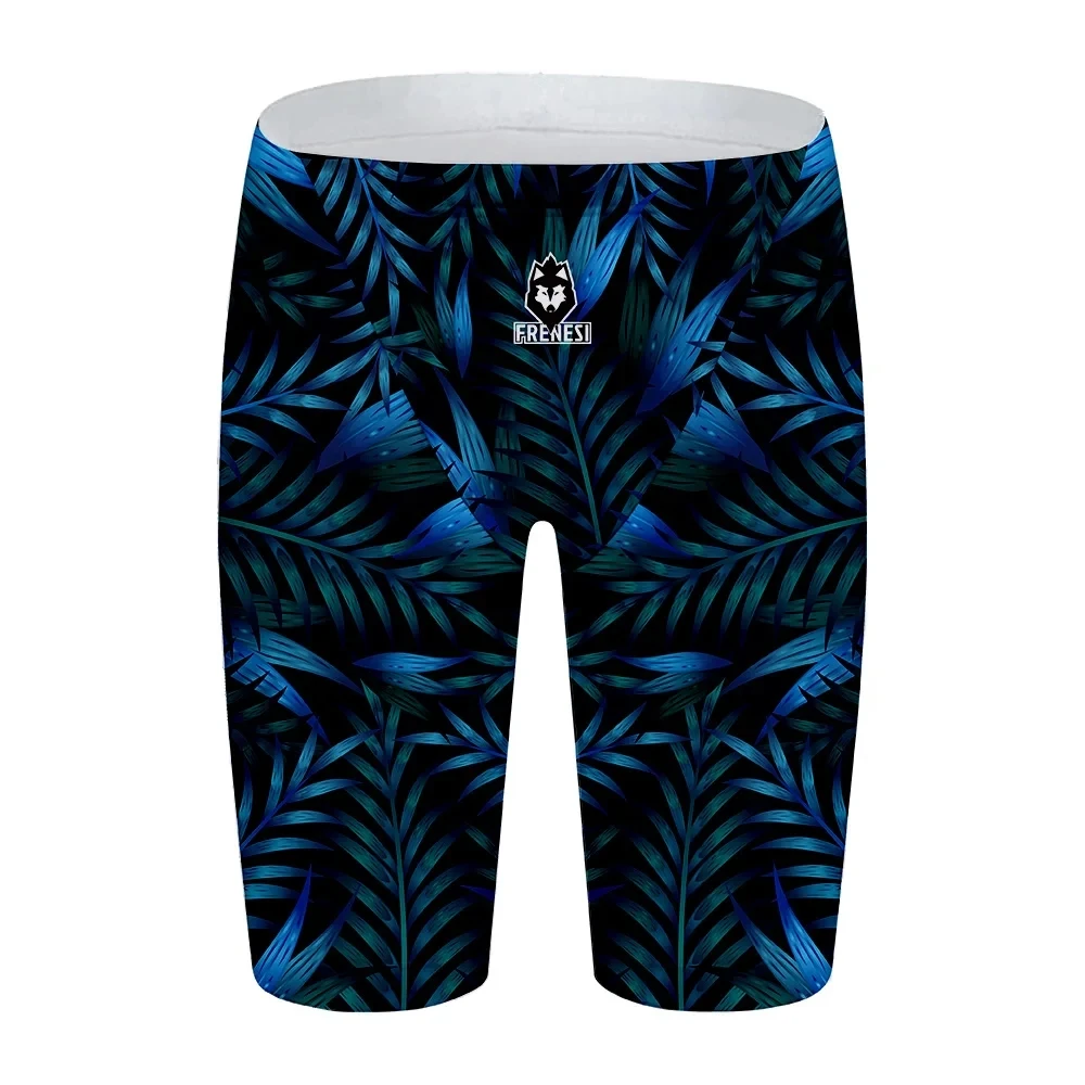 

Frenesi Jammers Quick Dry Athletic Swimming Shorts Men's Swim Endurance Training Swimsuit Diving Water Polo Pants Racing Trunks