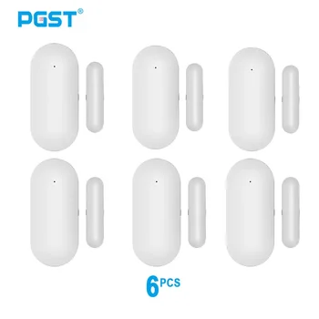 PGST 68R Wireless Magnetic Sensor Door Window Alarm System RF 433MHz Codification Mode Home Security 1