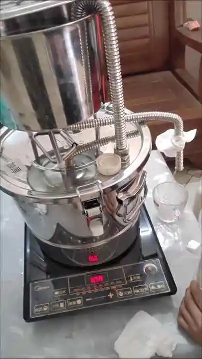Stainless Steel 55L10L Steam Distillation Essential Oil Machine Red Wine Rice Wi