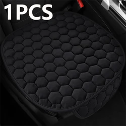 Plush Universal Car Seat Cushion Protector (Black Front)