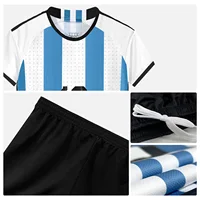 Maillot de Football pour garçons, uniforme de Football pour jeunes, Kit de chemise de sport pour enfants de 4 à 12 ans, cadeau d'anniversaire de Football 2