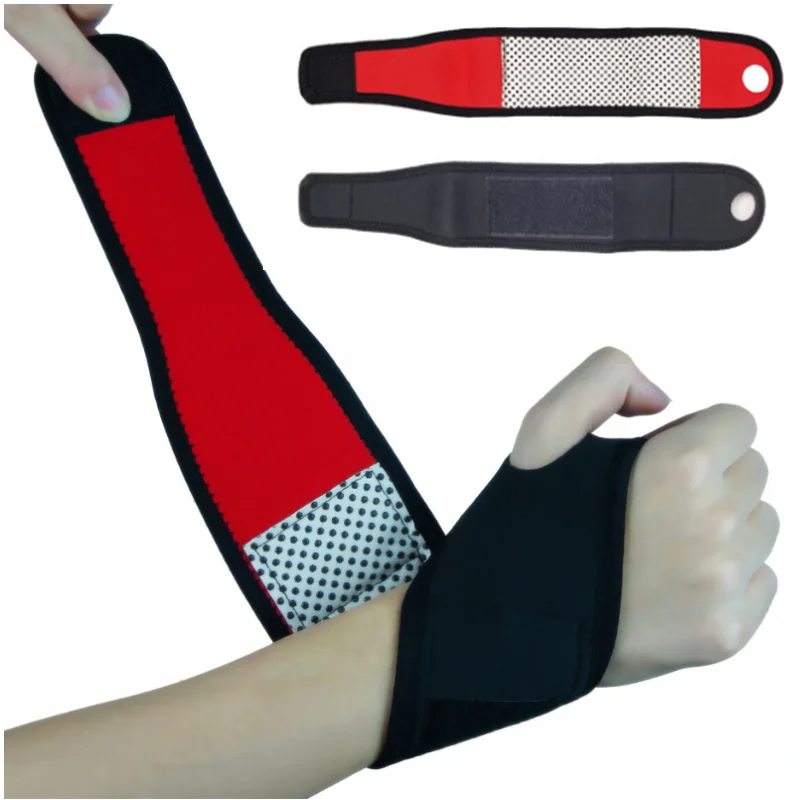 1PairSelfHeatingWristsupportBandTherapyBraceWrapHeatedHand
