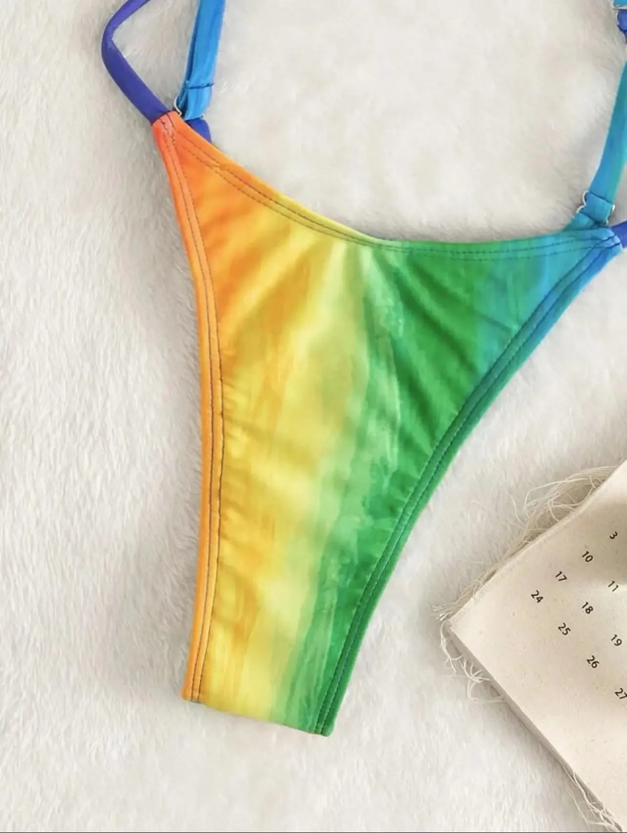 One Piece Swimsuit Sexy Gradient Color One Piece Swimsuit Colorful Patchwork Push Up Micro Bikini Beach Cut Out Bathing Suit Trikini Swimwear one piece swimsuit women swimsuit