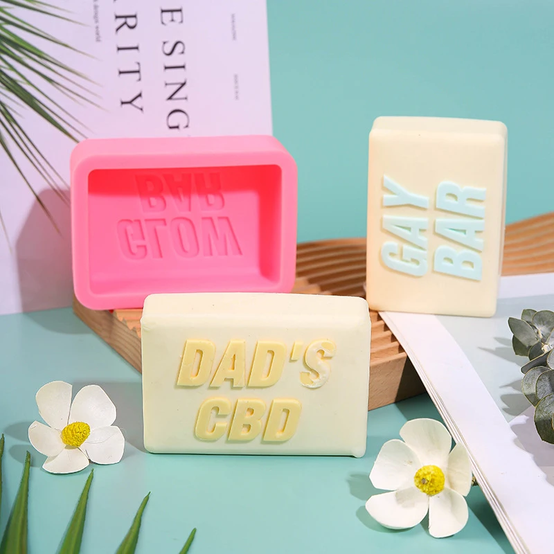 Description Picture 3 of itemFight Club Soap Silicone Mold Rectangle Bath Bomb Lotion Bar Making Supplies Moule Savon Molde Jabon Cake Loaf Pan Accessories