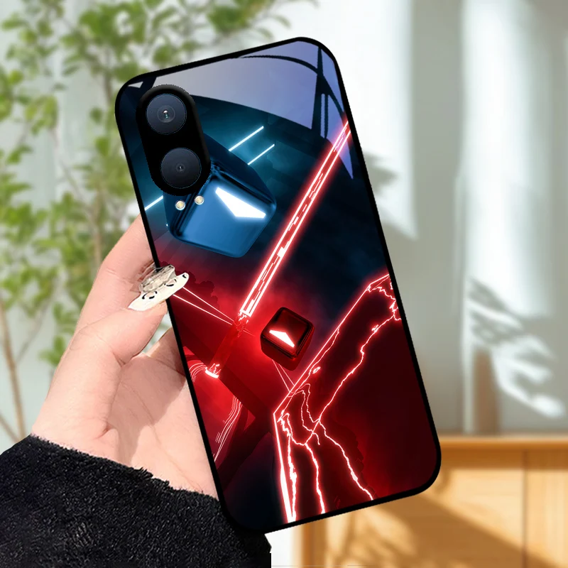 Enhanced Tempered Glass Phone Case for OnePlus Nord CE Series