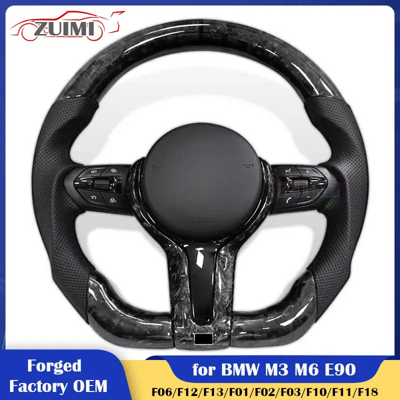 

M3 M6 E90 Car Steering Wheel for BMW F20 F21 F40 F22 F23 F44 F45 F30 F31 F35 F32 F33 F36 F48 F49 F39 F25 F26 F15 F16 F87 F80