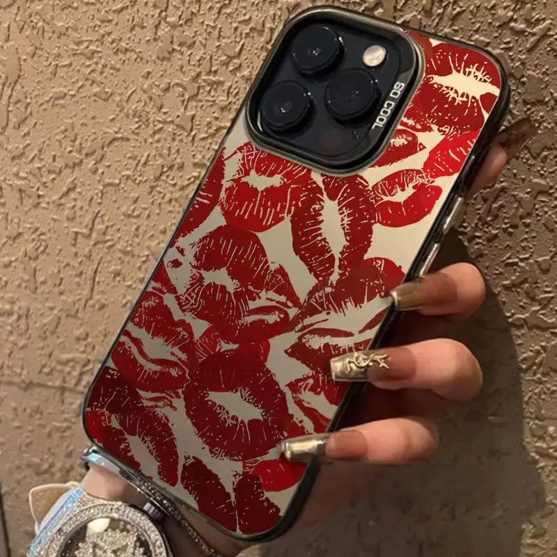 Y2K Original Sexy Kiss Lips Phone Case - Stylish and Protective Cover