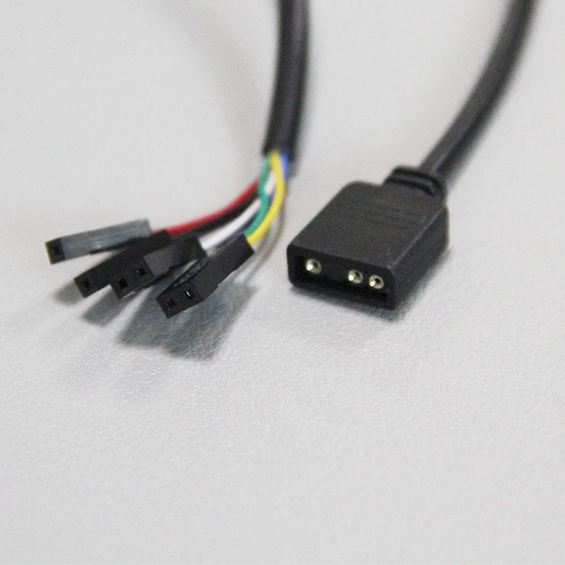 Iluminação RGB chave dupla
