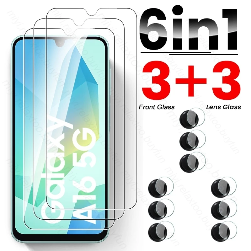 8-in-1 Tempered Glass Camera and Screen Protector