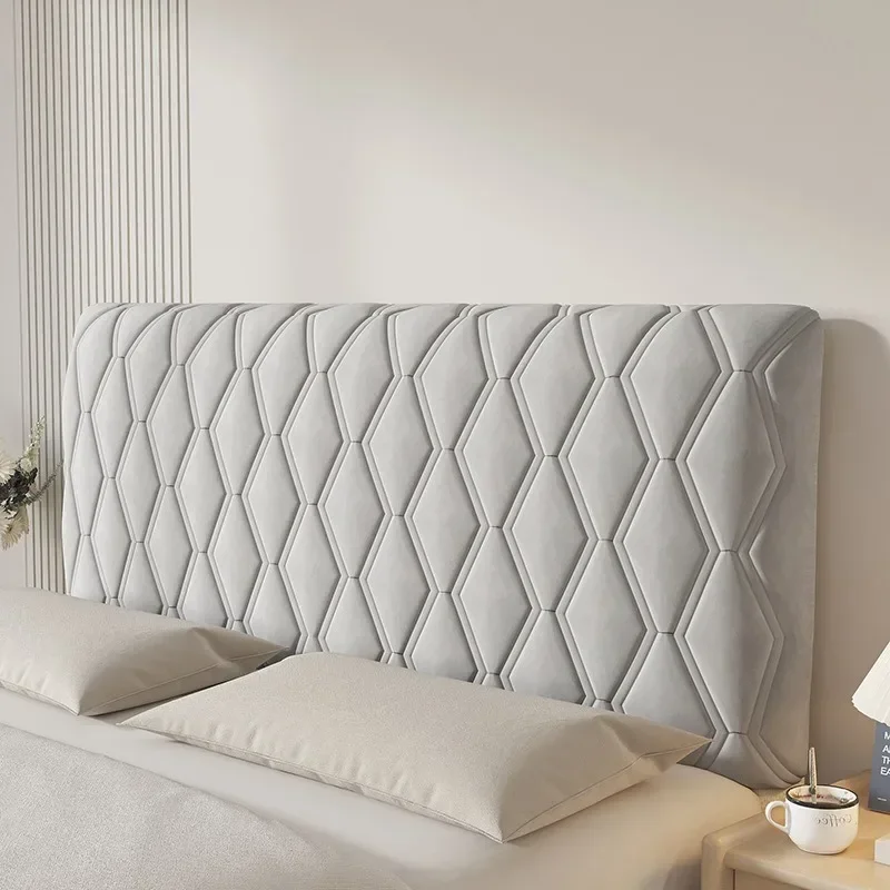 Bed Headboard Cover Bed Headboard Cover Thickened Soft-package Bed spread Backrest Anti-collision Universal Protective