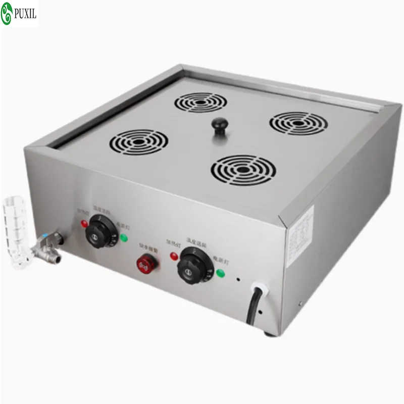 Small Desktop Steamer Meat Fish Dim Sum Dumplings 220V Multifunction Commercial Home Kitchen Appliance 5000W Electric Steam Pot