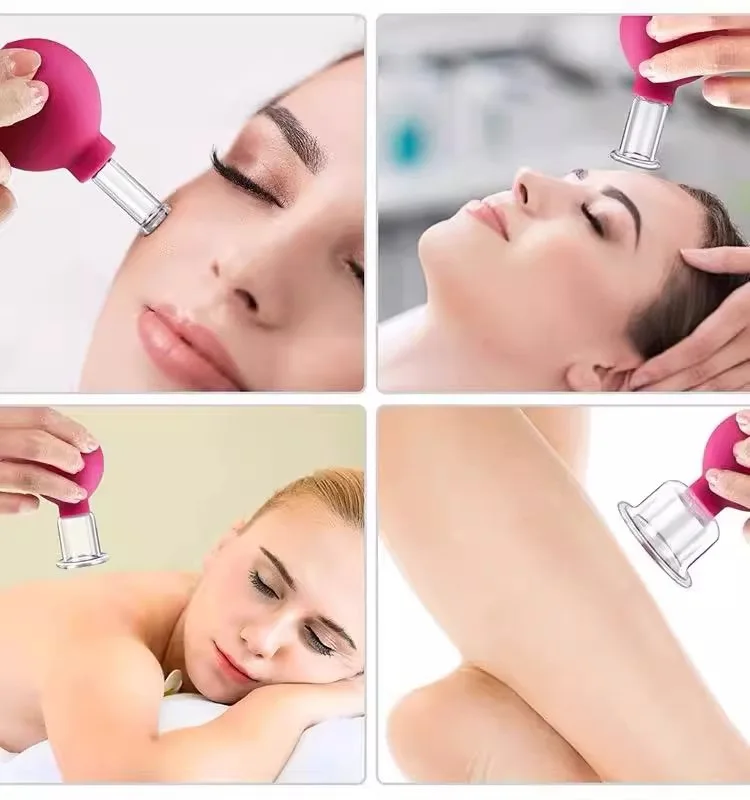 Tuhopeta Vacuum Cupping Glass Jar Cellulite Massager Acupuncture Suction Cup Slimming FatBurning Health Care Chinese MedicalTool 3