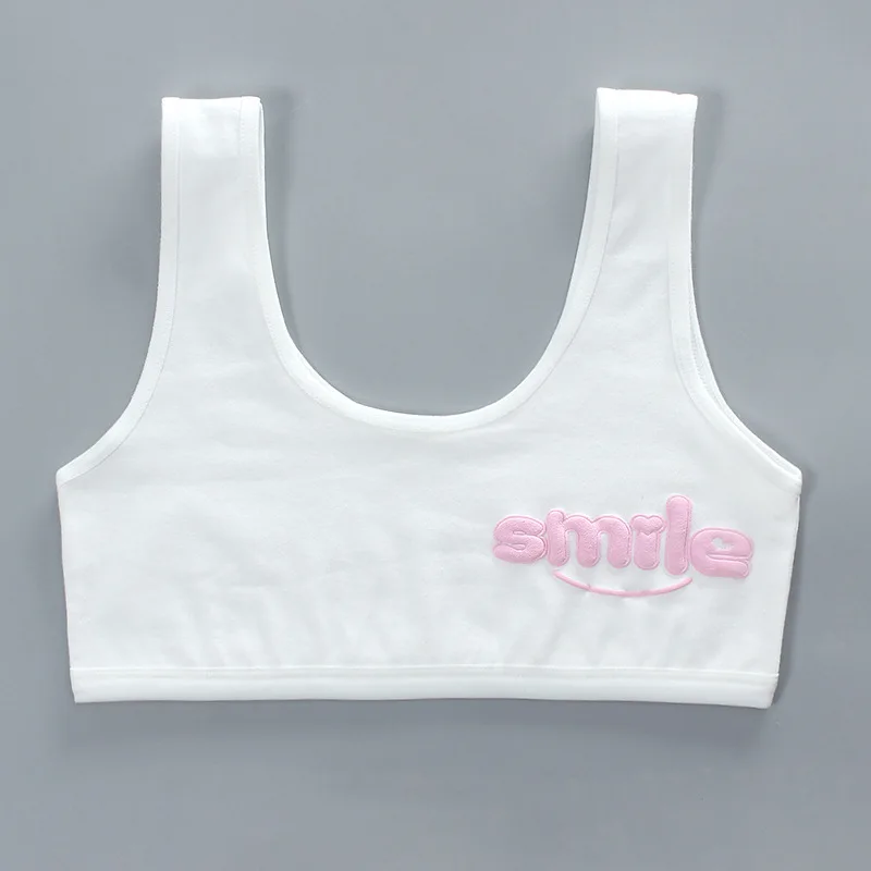 Sujetador Deportivo Para Niñas Y Adolescentes – Sin Aros, Tirantes Anchos, Cómodo Y Suave, Ideal Para Deporte Y Dormir