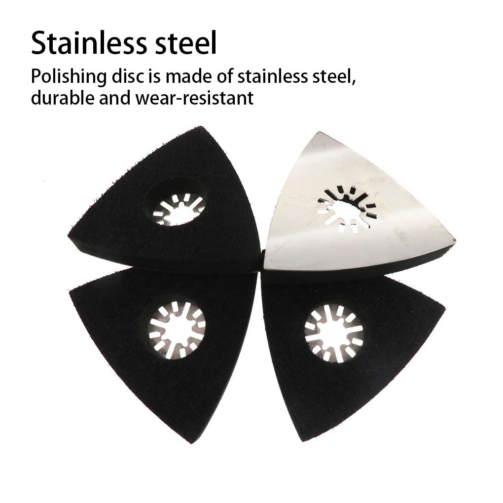 Oscillating Tool Waterproof Sanding Pad Stainless Steel Sandpaper Tray