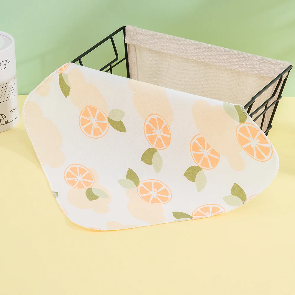 Halilo 4 Pieces Cotton Newborn Baby Towels Saliva Towel Nursing Towel Baby Boys Girl Washcloth Handkerchief