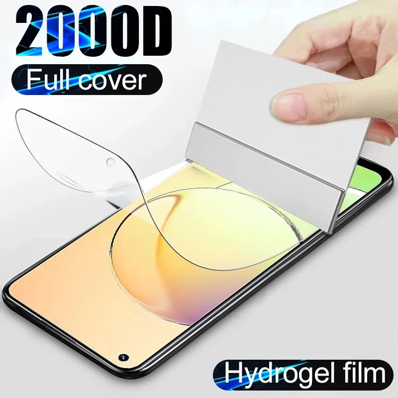 Защитная пленка для Realme 10 Гидрогелевая пленка для Realme GT Neo 5 3 2 3T Защитная пленка для экрана для Realmi 10 9 8 Pro 10s 9i 8i пленка