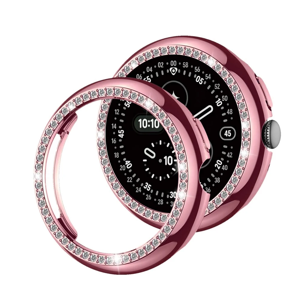 Bling Diamond Glitter Hard PC Watch Case Cover