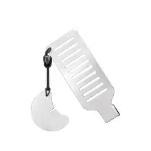 Stainless Steel Punch-free Door Locks Anti-theft Door Stop Portable Stopper Door Lock For Travel Hotel Motel Dormitory