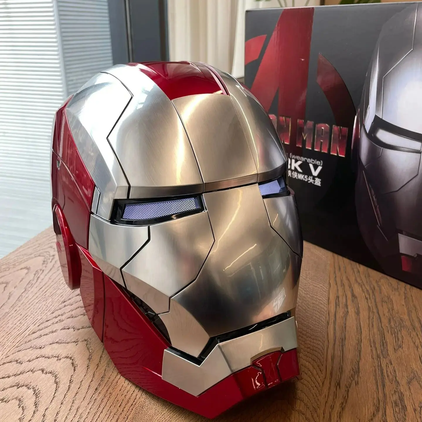 Iron Man Mask Metal Carbon Steel Iron Man Mark 1 Helmet, Ironman Mask, Iron  Man Cosplay 1/1 Scale Movie Prop Replica 