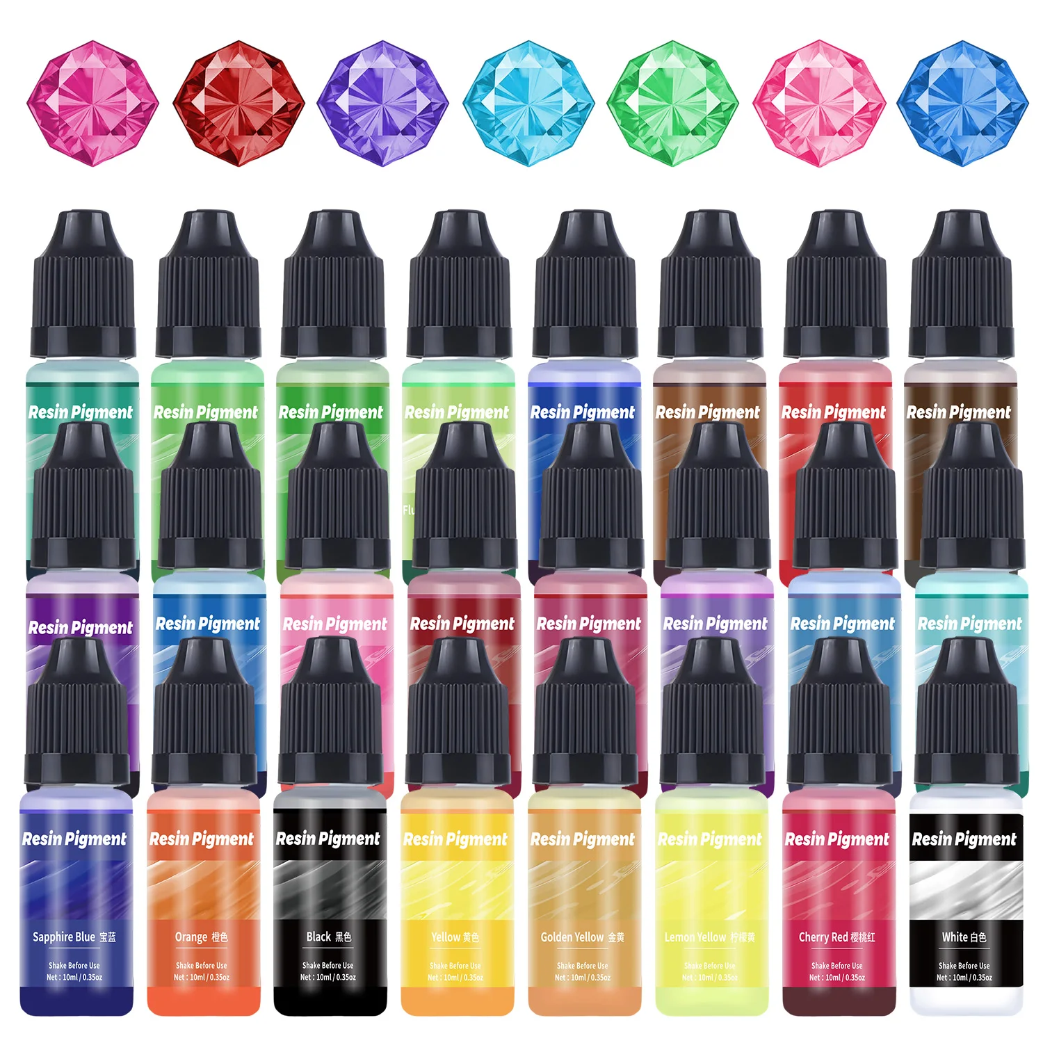 24/20/16 Colors 10ml Epoxy Resin 2