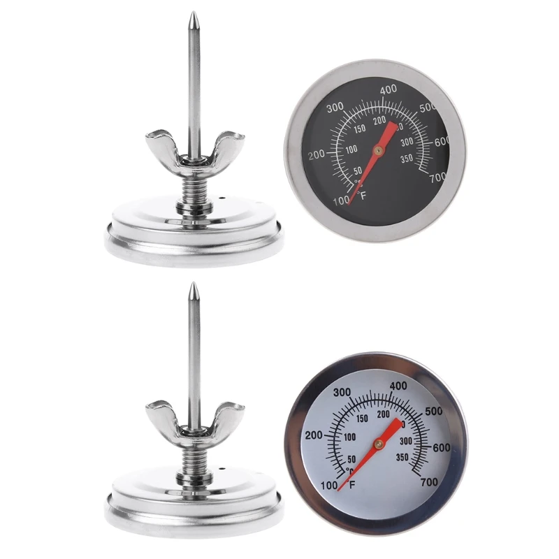 

Cooking Thermometer with Dual-Scale 50-300°C/100-600°F Suitable for BBQ Baking